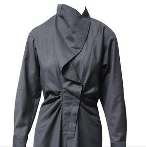 Navy Stripe Isabel Etoile Marant Size 44 Mini Dress